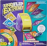 Das Kartenspiel UNO Flip Extreme für Kinder, Erwachsene und die ganze Familie kombiniert UNO Flip und UNO Extreme in einem einzigen Spiel!, JCH61
