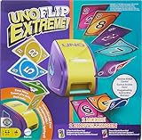 Das Kartenspiel UNO Flip Extreme für Kinder, Erwachsene und die ganze Familie kombiniert UNO Flip und UNO Extreme in einem einzigen Spiel!, JCH61