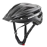 Cratoni Pacer+ Fahrradhelm, Black Matt, S-M