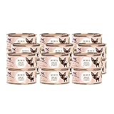 Terra Canis Huhn, Pastinake & Kamille Mini-Hunde Nassfutter, 18x100g I Premium Hundefutter in 100% Lebensmittelqualität Aller Rohstoffe I Kalziumreich, gesund, Getreide- & glutenfrei