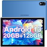 DOOGEE U10 PRO Tablet 10 Zoll Android 13 Tablet PC, 20 GB RAM 128 GB ROM (TF 1 TB), 5060 mAh Akku, Kinder Tablet HD, 8 MP Kamera, 3,5 mm Klinkenkopfhörer/BT 5.0/WiFi6/OTG,TÜV Eye Protection, Rosa