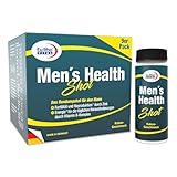 Men’s Health Shot | Mit Pflanzenextrakten, Vitaminen und Mineralstoffen | Mit Zink für die Fruchtbarkeit und Selen für die Spermatogenese | EuRho® Vital – Made in Germany (9er-Pack)