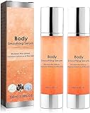 2PCS Smoothing Body Serum | Moisturizing Repair Serum with Retinol, Palmitoyl Tripeptide, Shea Butter, Hyaluronic Acid - Deeply Nourishes and Hydrates, Suitable for All Skin Types