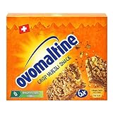 Ovomaltine Crisp Müsli-Riegel - Crunchy Schoko-Riegel aus Cerealien mit Ovomaltine-Creme - feinstes Kakao-Pulver, nachhaltig und zertifiziert, 6 x 25g