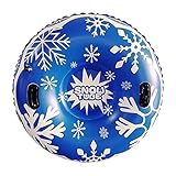 Remingtape 47 Aufblasbarer Schnee Schlitten, Schwimmendes Skiboard, Aufblasbarer Skikreis mit, SkizubehöR für Kinder und Erwachsene