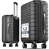 Travely Premium Handgepäck Koffer 55x40x20cm - passend für Ryanair, Lufthansa, Eurowings und co. I 36L Handgepäck Koffer mit sanften Rollen und praktischem TSA Schloss, Reisekoffer