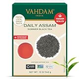 VAHDAM, Assam Schwarz Tee (340g, 170+ Tassen) Stark, Malzig & Reich | Reiner, Single Origin Schwarzer tee Losen Blättern | Direkt Aus Indien | Schwarzer Tee