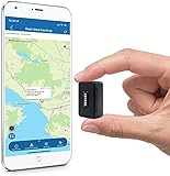 TKMARS Klein GPS-Gerät, Echtzeit-Tracking Mini-GPS Ortungsgerät, magnetischer Peilsender GPS-Sender für Auto, Kinder, Koffer mit 1500mAh-Akku, wasserdicht, kostenlose APP/Web-Plattform