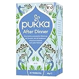 Pukka | Bio-Kräutertee „After Dinner“ | Anissamen, Fenchel, Kardamom und Kurkuma | Für dein inneres Strahlen | 1er Pack | 20 Teebeutel
