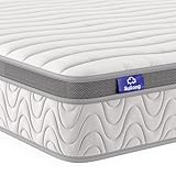 SuiLong Matratze 180x200, Höhe 30cmTaschenfederkernmatratze 7-Zonen Härtegrad H3 H4 mit Memory Foam Komfort Federkernmatratze, 100 Nächte Probeschlafen
