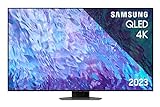 Samsung QLED 4K Q80C 85 Zoll Fernseher, Neural Quantum Prozessor 4K, Motion Xcelerator Turbo+, Quantum HDR+, Smart TV, (Modell 2023, 85Q80C)
