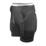 Spokey Unisex Protektorenhose Skihose Snowboardhose SNOW, Größe M, Schwarz