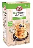 RUF Bio Veganer Ei-Ersatz Vorratspackung, 100% pflanzlicher Vollei-Ersatz,zum Backen,für Desserts,zum Panieren,für vegane Mayonnaise, 1 kg Großpackung