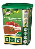 Knorr Tomaten Cremesuppe gebunden Trockenmischung (frischer, intensiver Tomaten Geschmack) 1er Pack (1 x 900 g)