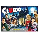 Hasbro Cluedo - spannendes Detektivspiel für die ganze Familie, 8 Jahre to 99 Jahre