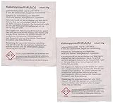 2x Vina Schlag Kaliumpyrosulfit 10g Schwefelpulver für Schwefelung von Maischen, Most und Weinen