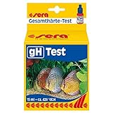 sera 04110 Gesamthärte Test (GH), misst zuverlässig und genau die Gesamthärte, für Süßwasser, im Aquarium oder Teich, 15 ml (1er Pack)