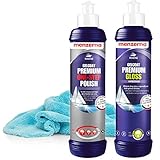 detailmate - Menzerna Premium Gelcoat Boots Politur Set Polish 250ml (One Step Polish + Gloss Set)
