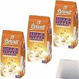 usy Bundle für Brandt Stipp und Suppen Zwieback 3er Pack (3x400g Packung) + usy Block