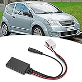 Miosugo Auto Audio Adapter 12Pin RD4 Autoradio Bluetooth Musik AUX Anruf Freisprecheinrichtung MIC Adapter