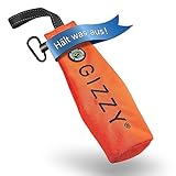 GIZZY® - Futterbeutel Hunde - Extrem Robuster Premium Futterdummy Hunde - Für alle Rassen - Dummy Hund mit Leckerlies - Perfekt für die Hundeerziehung zu jedem Futterbeutel Hundetraining (orange)