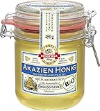 Bihophar Bio Akazien Honig mild aromatisch flüssig im Glas 450g