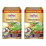 2 X 1,2kg SUBSTRAL Bio SCHNECKENKORN Limex