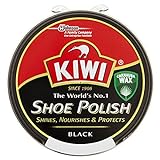 Kiwi Schuhcreme aus Leder, 50 ml, Schwarz