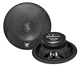 Hifonics VX6.2 W - Kickbass-Lautsprecher 16,5 cm (6,5') aus der Vulcan Lautsprecher Serie | 1 Paar | EInbau-Lautsprecher für Car-HiFi Fans