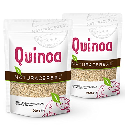 NATURACEREAL Quinoa, weiß, 2er Pack (2 x 1000g)