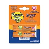 Banana Boat Protetor solar Sport Ultra Labial, FPS 50, pacote duplo