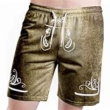 GFPGNDFHG Lederhose Herren Lederhose Herren Kurz Trachten Trachten Trachtengilet Trachtenhose Trachtengilet Trachtenlederhosen Für Trachtenhemd Kurzarm