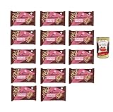 Galbusera Gran Saraceno Senza Glutine con Gocce di Cioccolato 260g, Glutenfreie Chocolate Chip Cookies 14x 260 g (6 Einzelportionen) + Italian Gourmet polpa 400g