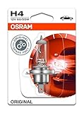 Osram ORIGINAL H4, Halogen-Scheinwerferlampe, 64193-01B, 12V PKW, Einzelblister (1 Stück)