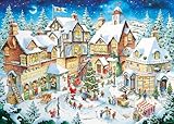 Ravensburger Puzzle 12001271 - 50-jähriges Jubiläum: Weihnachtsdorf Limited Edition - 1000 Teile Puzzle für Erwachsene und Kinder ab 14 Jahren, Weihnachts-Puzzle