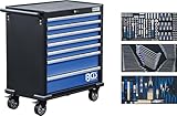 BGS 6063 | Werkstattwagen XL | 7 Schubladen | mit 301 Werkzeugen