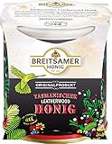 Breitsamer Tasmanischer Leatherwood Honig 350g Feincremiger, kräftiger Honig mit exotisch blumigem Aroma (1 x 350g)