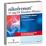 nikofrenon 21 mg/24 Stunden Pflaster: Nichtraucher werden mit nikofrenon - Nikotinpflaster, Wirkstoff Nikotin, 14 Stück