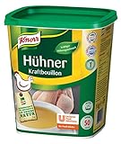 Knorr Hühner Kraftbouillon Hühnerbrühe (mit kräftigem Huhngeschmack) 1er Pack (1 x 1 kg)