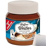 Gut & Günstig Kaffeeweißer verfeinert Kaffee und Tee 1er Pack (1x250g Dose) + usy Block