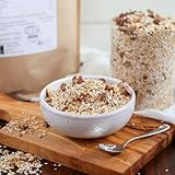 süssundclever.de® Bio Müsli Dattel-Amaranth | 1,0 kg | ohne Zuckerzusatz | mit Datteln und Walnusskernen | ökologisch-nachhaltig abgepackt