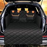 Velquioxyn Kofferraumschutz für Hunde für Mercedes Benz CLA Shootingbrake (Typ C117 ab Bj. 2015), Kofferraumschutz mit Ladekantenschutz Auto Kofferraum Schutzmatte(Orange)