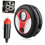Zerodeko auto luftpumpe autoreifen Reifeninflator luft kompressor pumpe Luftkompressor Black Zufällige Farbe
