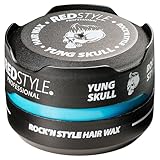 Redstyle Professional Haarwachs für Männer - Starker Halt & Mattes Finish - Haarwax für alle Haartypen - Professionelles Hairstyling - Blau Bubble Gum