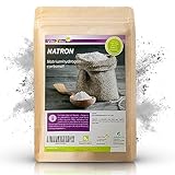 Vita2You Natron Pulver 2000g - Backpulver - Natriumhydrogencarbonat - Natriumbicarbonat - Lebensmittelqualität - Backsoda - 2kg - Premium Qualität