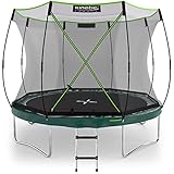 KINETIC SPORTS Federloses Trampolin Bungee Safety Elite für Kinder & Erwachsene Ø 305 cm - TÜV Rheinland geprüft, Designed in Germany, Outdoor Gartentrampolin, AirMAXX Technologie, Ultraleise