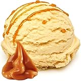 Karamell Geschmack 1 Kg Gino Gelati Eispulver für Milcheis Softeispulver Speiseeispulver
