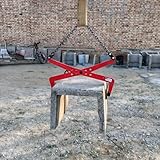 Verstellbare Plattenheber-Klemmzange für sicheren Transport von Marmor und Granit, robustes Handlingwerkzeug für Bau- und Mauerarbeiten