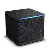 Amazon Fire TV Cube, Streaming-Mediaplayer mit Sprachsteuerung mit Alexa, Wi-Fi 6E, 4K Ultra HD