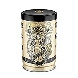 Mariasole Caffè Espresso Bohnen 250g in hochwertiger Kaffeedose - Traditionelle Röstung in Sizilien über Holzfeuer In Handarbeit - Premium Espressobohnen für Vollautomat und Siebträger